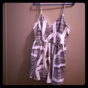 Black & white romper